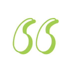 Green Quote Marks Green Quote Marks